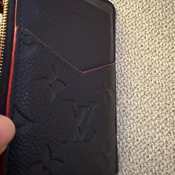 LV recto Versa in empriente leather - navy/blue - Picture 2 of 11